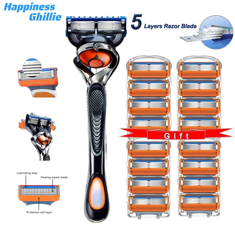 Men's shaver/Suitable for  Fusi 5 razor blade/ Fusi Progli manual razor/5-layer razor blade